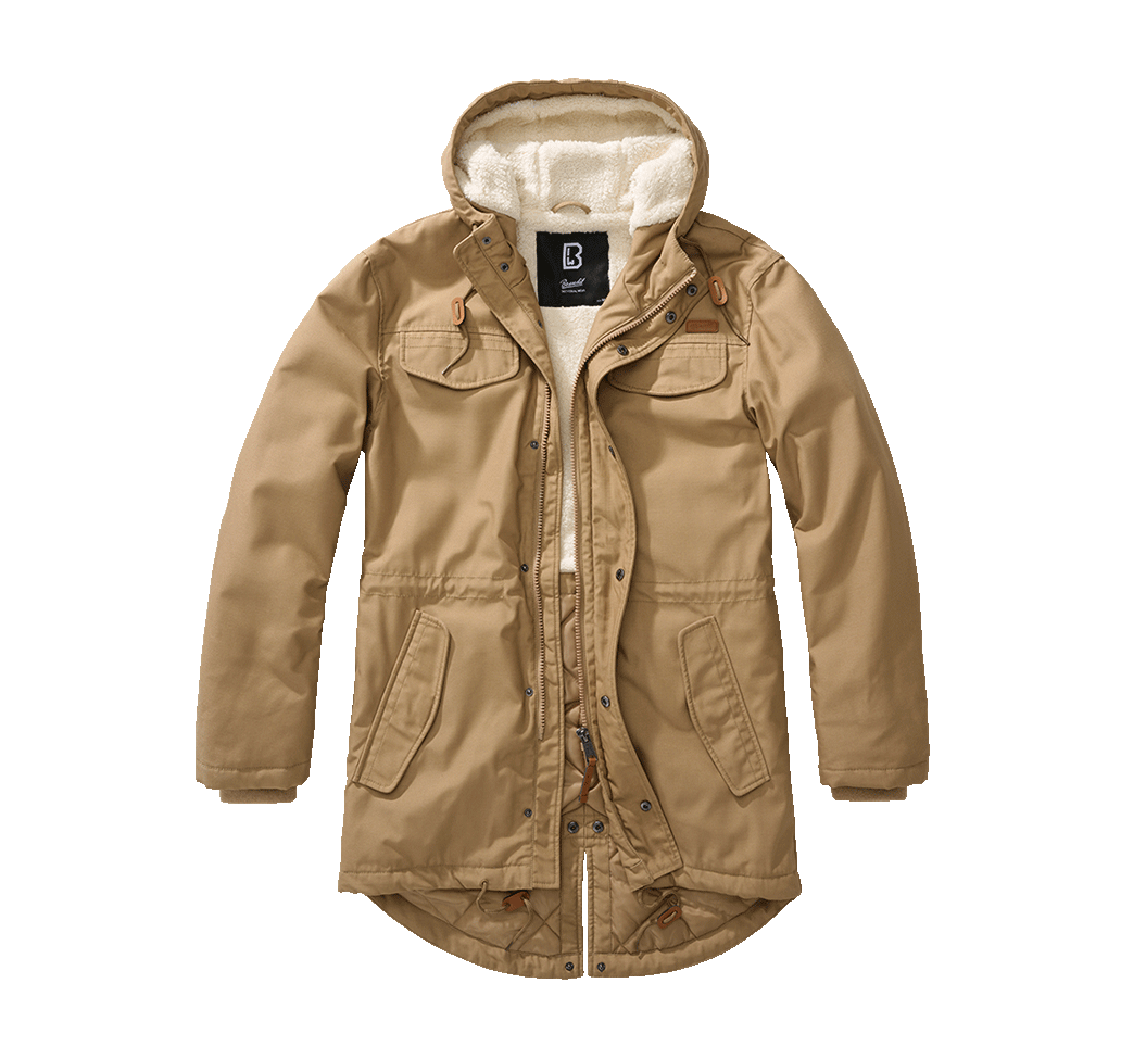 Veston Marsh Lake Teddyparka Camel Brandit - Caldura si Confort Urban