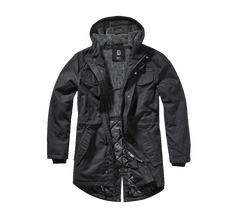 Veston Marsh Lake Teddyparka Negru Brandit - Caldura si Confort Superior