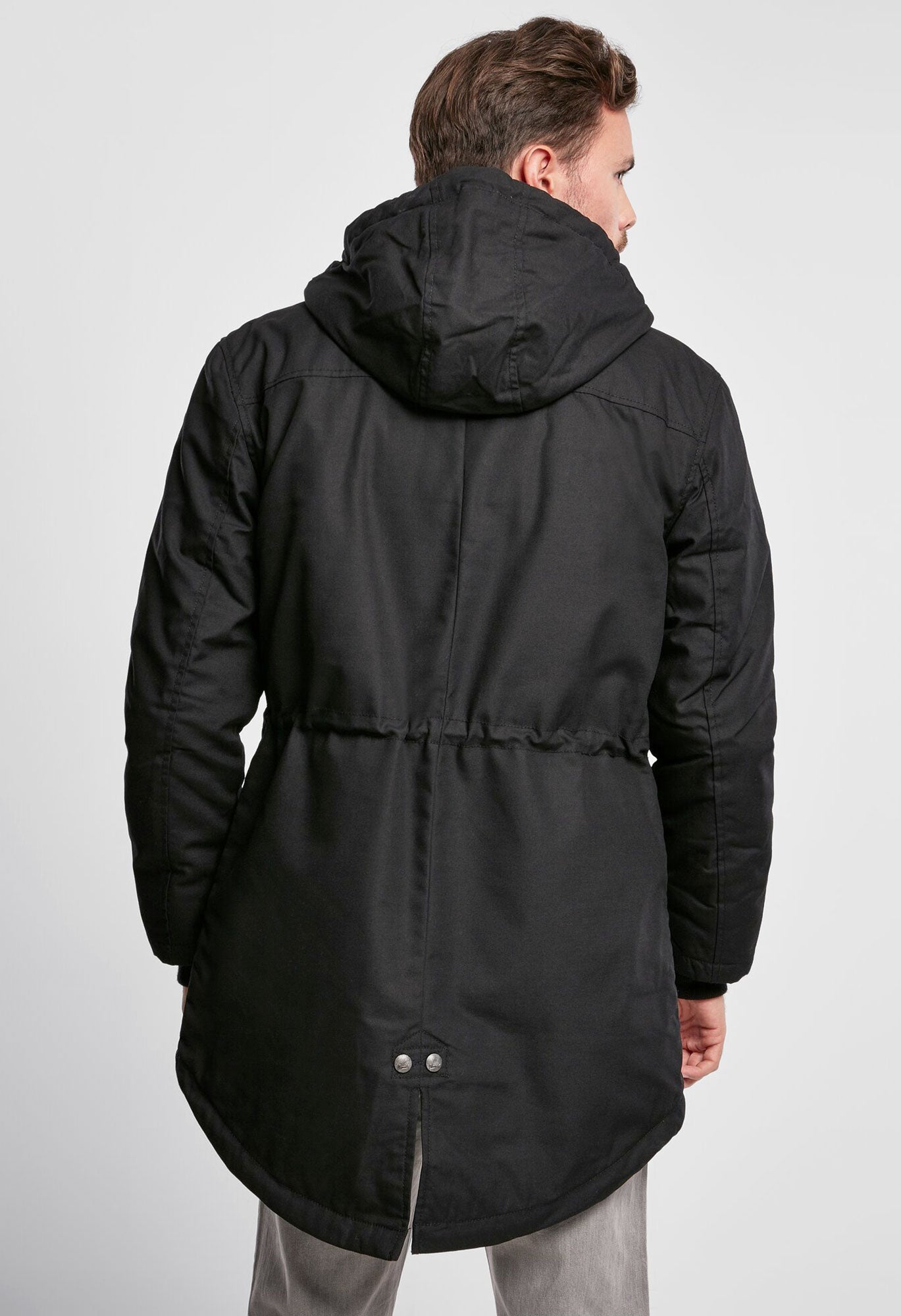 Veston Marsh Lake Teddyparka Negru Brandit - Caldura si Confort Superior