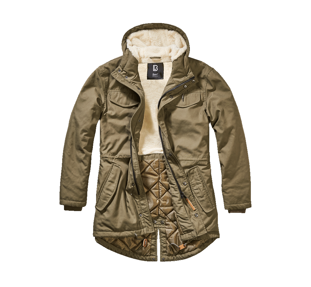 Veston Marsh Lake Teddyparka Olive Brandit - Caldura si Rezistenta