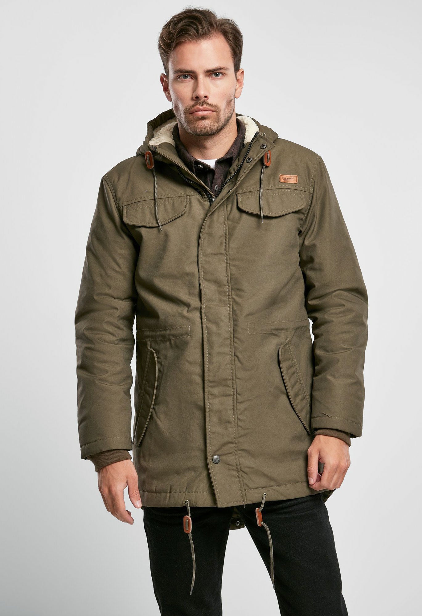 Veston Marsh Lake Teddyparka Olive Brandit - Caldura si Rezistenta