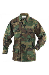 Veston Militar Bdu Camuflaj Woodland