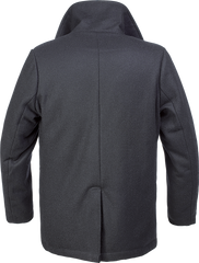 Veston Pea Coat Negru Brandit - Caldura si Stil Clasic