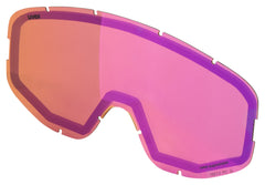Vizor de schimb Pyro FM Uvex - Roz-Transparent
