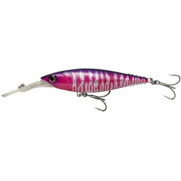 Vobler 3D Mack Stick DR 17cm Savage Gear – Pink Tiger, Plutitor