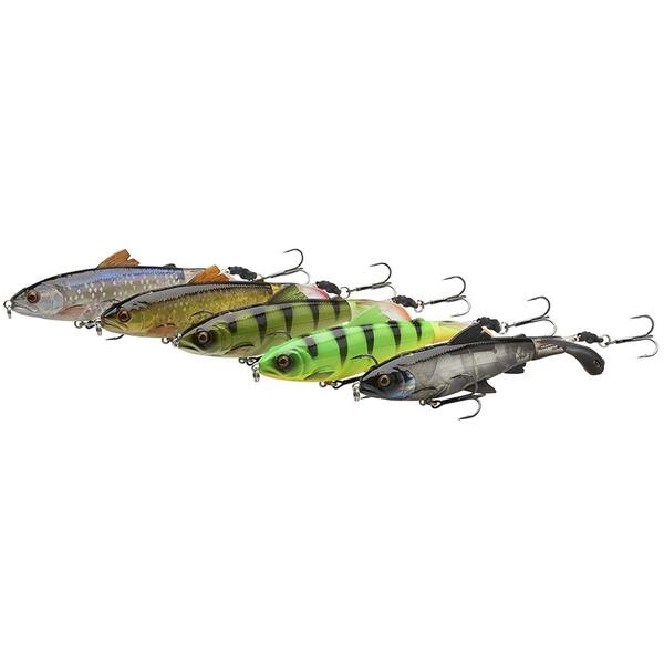 Vobler 3D Smash Tail 10cm Savage Gear - Acțiune Hipnotizantă, Firetiger - 2