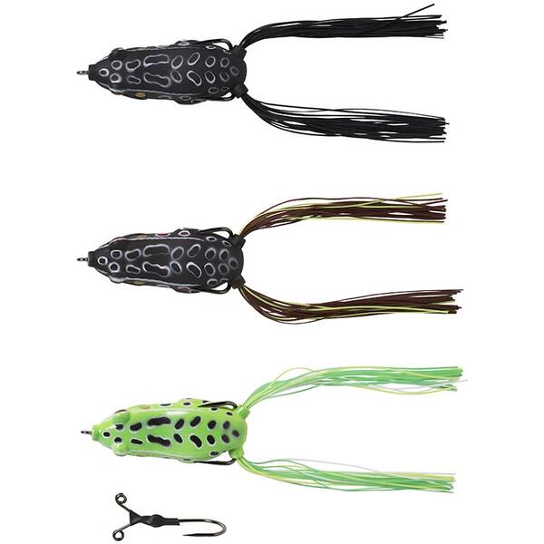 Vobler 3D Walk Frog Savage Gear - Realism Ieșit din Comun, Țintește Răpitori - 4