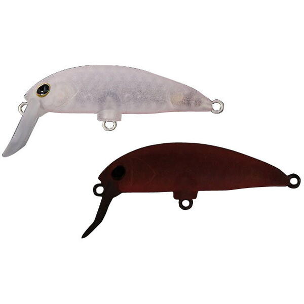 Vobler Buriburi Minnow JACKALL - 4cm, Red Glow, Ultra-Compact