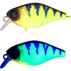 Vobler Chubby 41F Jackall - UV Mat Chart Perch, Atractivitate Maximă