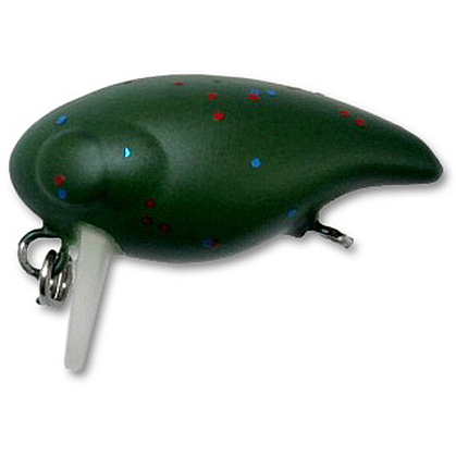 Vobler Crank Jackall Area Man 22S - Mat Glitter Olive, 2.2cm