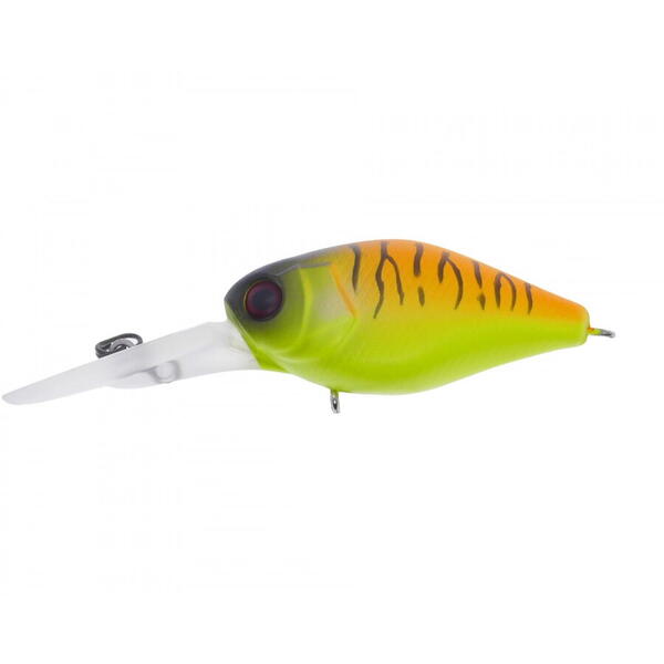 Vobler DD Chubby 38F Jackall - Tropical Mat Tiger, Acțiune Plutitoare - 1