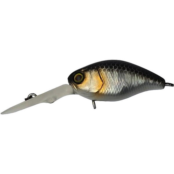 Vobler DD Chubby 38F Jackall - UV Mat Silver&Black, Flotant - 1