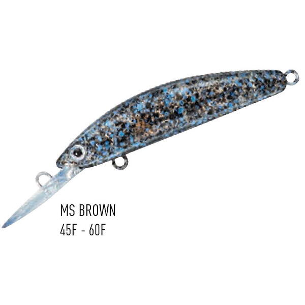Vobler Doubleclutch 60F1 Daiwa - Atractivitate Maximală, 6cm/2.9g