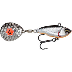 Vobler Fat Tail NL Savage Gear - Scufundător, Silver Fluo, 5.5cm