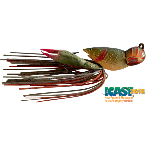 Vobler Hollow Crawfish Jig Live Target - Realism Uimitor, 4cm/11g