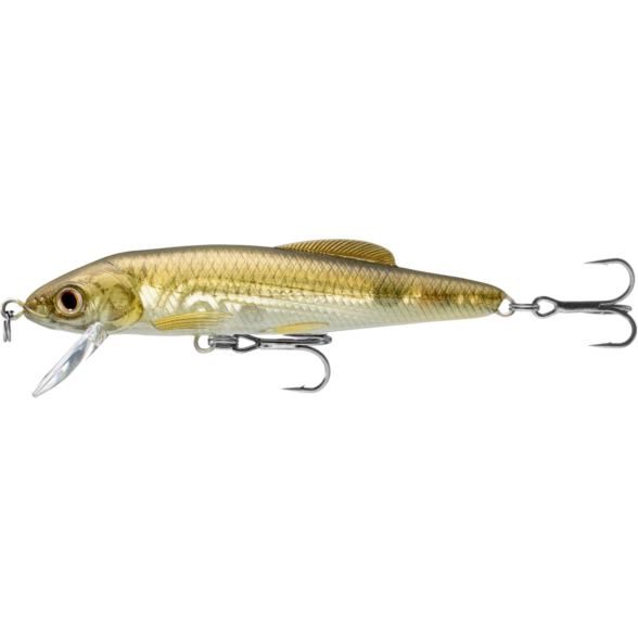 Vobler Minnow Finesse Jerkbait Live Target - 6cm, Emerald Shiner
