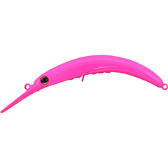 Vobler Pepino DR Jackall - Keiko Pink, Vibrație Intensă, 5.6cm