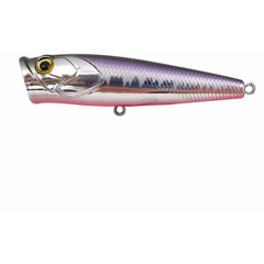 Vobler Popper Burpy Mustad - 6.5cm, Cromat, Acțiune Explozivă