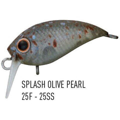 Vobler Presso WabCra Jr. Daiwa - Acțiune Super Slow Sinking, 2.5cm