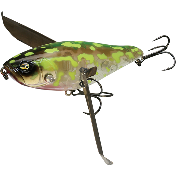 Vobler RV-CRAWLER 10,2cm Jackall - Acțiune Realistă, Frog Grass