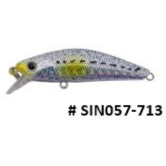 Vobler Skinny Mini 5cm STRIKE PRO - Mic, Letal, Pescuit Fin