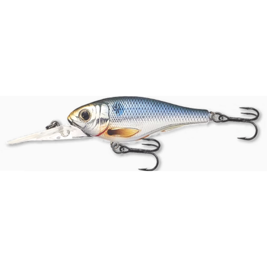 Vobler Threadfin Shad Crankbait Live Target - 7.5cm, Realism Uimitor