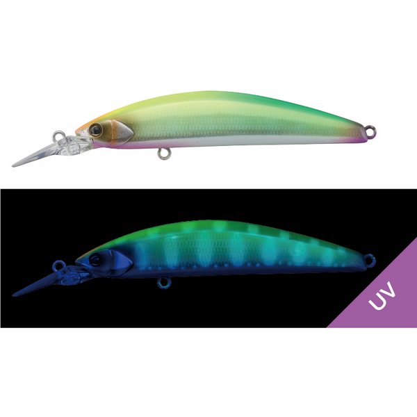 Vobler Tricoroll GT 56MD-F Jackall - Scufundare Medie, Chartreuse