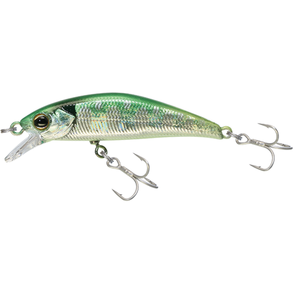 Vobler Tricoroll Ryushin 43HW JACKALL - Green Back, Recuperează Rapid