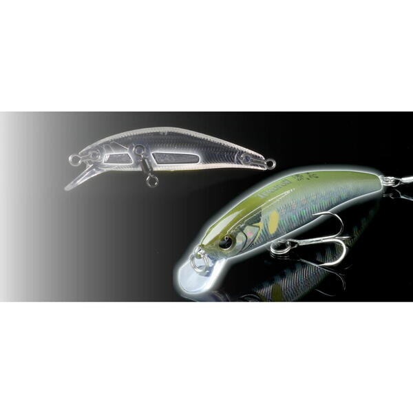 Vobler Tricoroll Ryushin 53HW Jackall - Pescuit Râuri, 5.3cm - 2