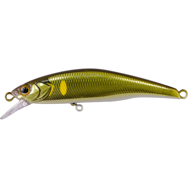 Vobler Tricoroll Ryushin 70HW Jackall - Scufundare Rapidă, Gold Ayu - 1