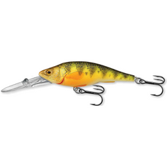 Vobler Yellow Perch Jerkbait LIVE TARGET - Acțiune Realistă, Fluorescent