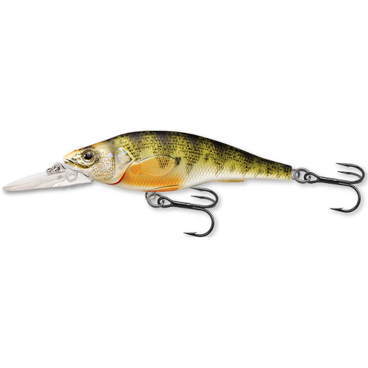 Vobler Yellow Perch Jerkbait LIVE TARGET - Realism Uimitor, 9.8cm/16g