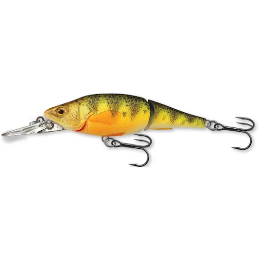 Vobler Yellow Perch Jointed Live Target - Articulat, Detalii Realiste