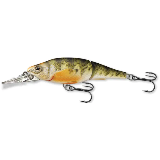 Vobler Yellow Perch Jointed LIVE TARGET - Articulat, Realism Uimitor
