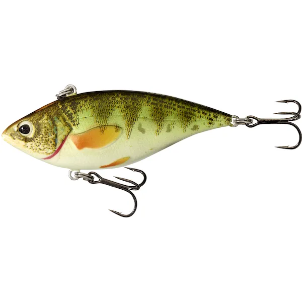 Vobler Yellow Perch Rattle Live Target - Glow/UV, Atracție Maximă