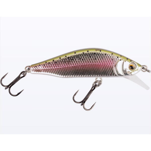 Vobler Yuzuki Soft Lip Minnow Mustad - Păstrăv Curcubeu, 3,8cm/3g