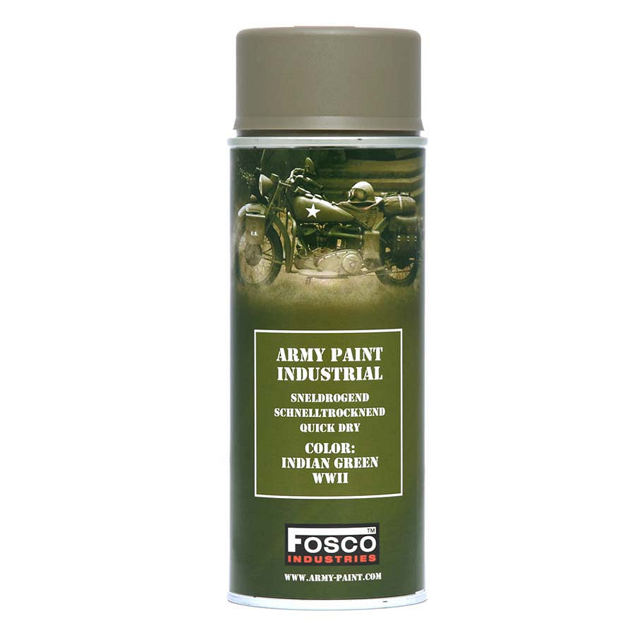 Vopsea Camuflaj Fosco Indian Green WWII - Autenticitate & Rezistență