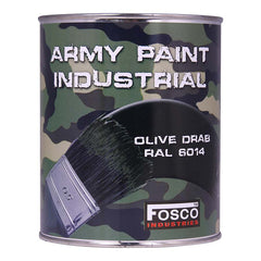 Vopsea Militară Cutie 6L Olive Drab Fosco Industries - Autenticitate și Rezistență