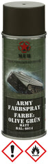 Vopsea Spray Army OD Green Mat MFH - 400 ml, RAL6014