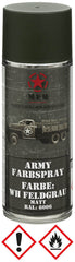 Vopsea Spray Army WH FELDGRAU Mat MFH - Uscare 20 min, RAL6006