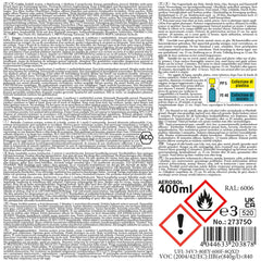 Vopsea Spray Army WH FELDGRAU Mat MFH - Uscare 20 min, RAL6006