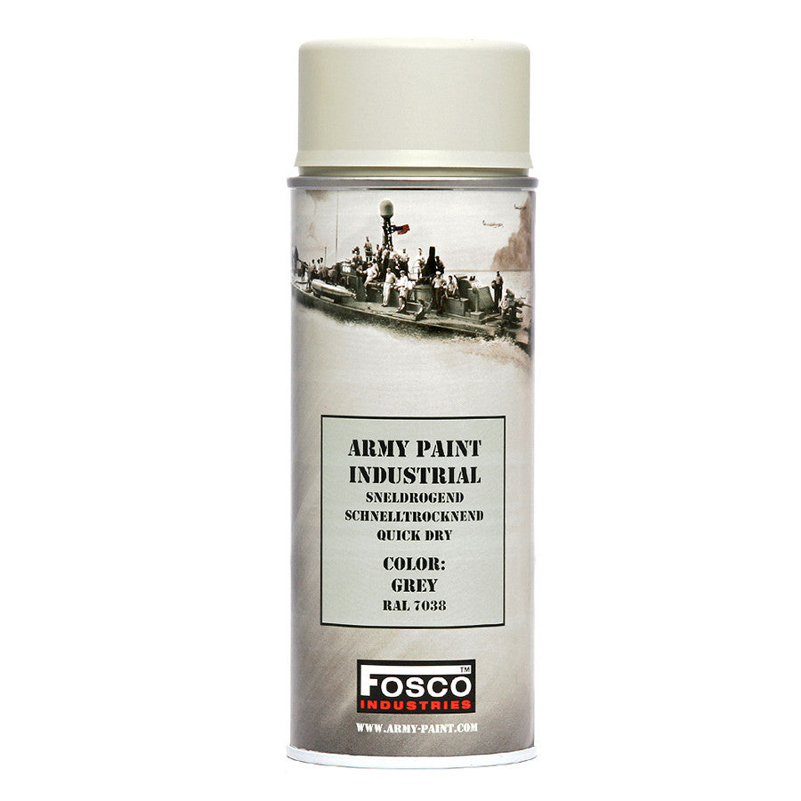 Vopsea Spray Camuflaj Leger Verf Gri Fosco Industries - Acoperire Profesională