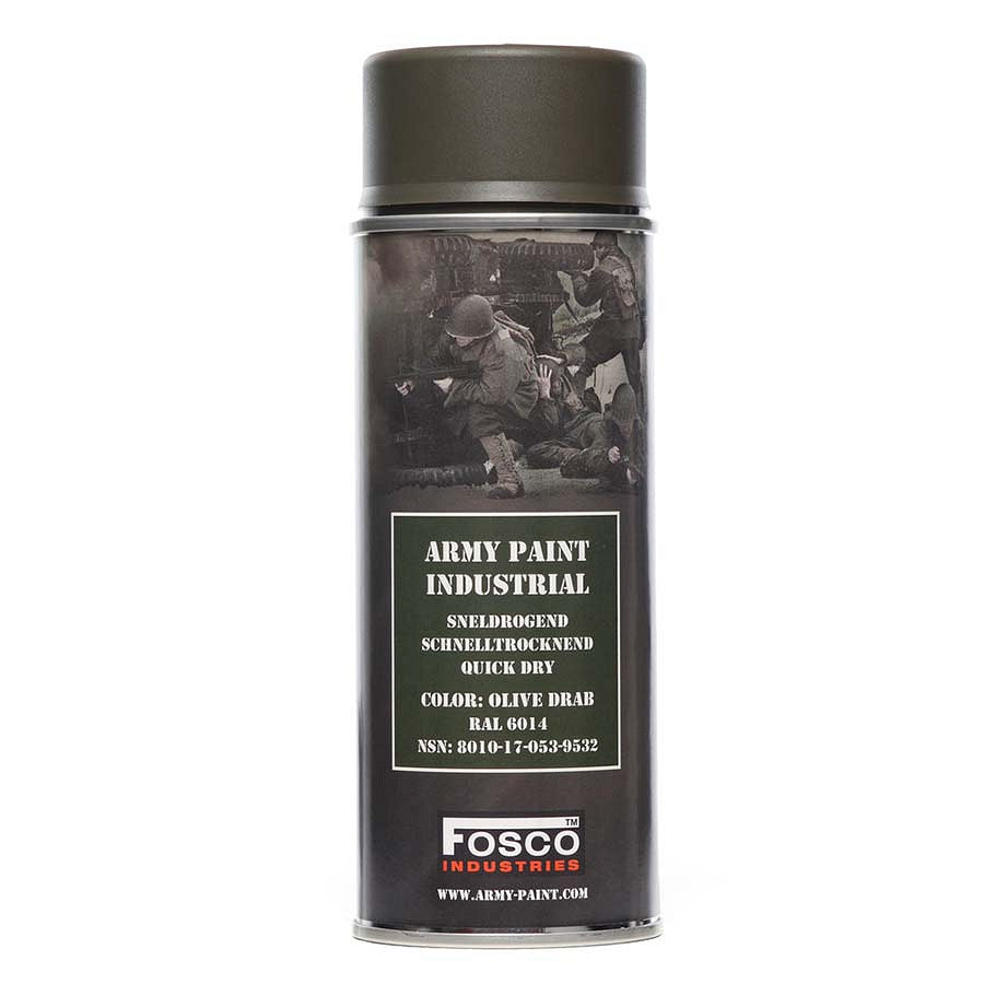 Vopsea Spray Fosco Olive Drab - Kamuflaj Profesional și Protecție Mată