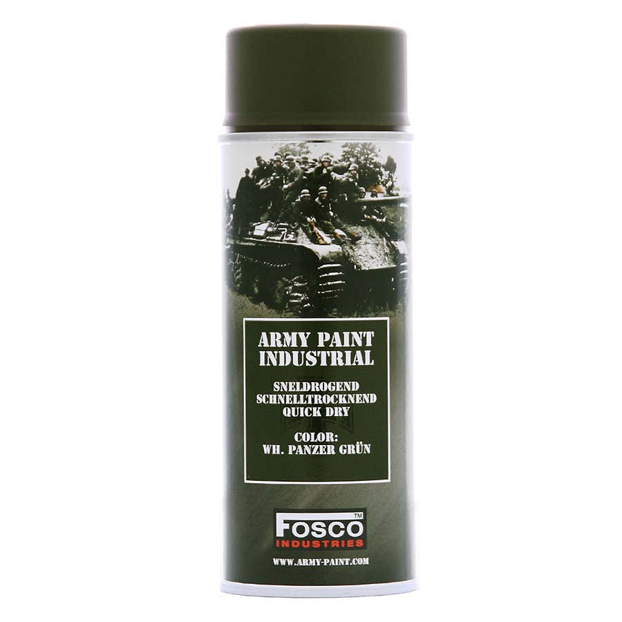 Vopsea Spray Leger Verf Panzer Grün Fosco Industries - Kamuflaj Superior și Protecție