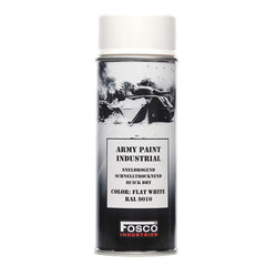 Vopsea Spray Militar Legerverf Alb Fosco Industries - Rezistență & Precizie Tactică