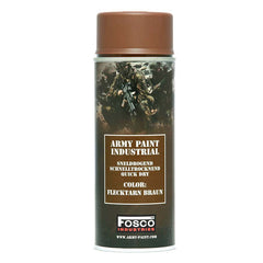 Vopsea Spray Militară Fosco Industries® Flecktarn Braun - Camuflaj Mat Superior