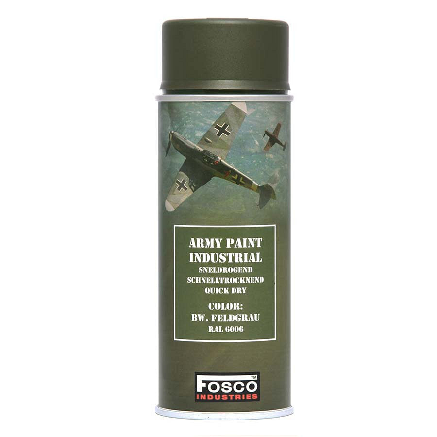 Vopsea Spray Militară Legerverf Feldgrau Fosco Industries - Camuflaj Rapid & Durabil