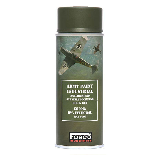 Vopsea Spray Militară Legerverf Feldgrau Fosco Industries - Camuflaj Rapid & Durabil