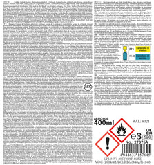 Vopsea Spray Militară Negru Mat MFH - 400 ml, Uscare Rapidă