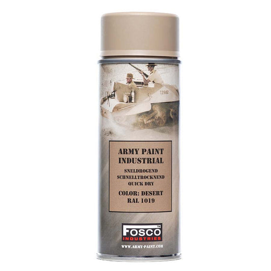 Vopsea Spray Militară Set 6 Desert Fosco Industries - Camuflaj Tactic Superior